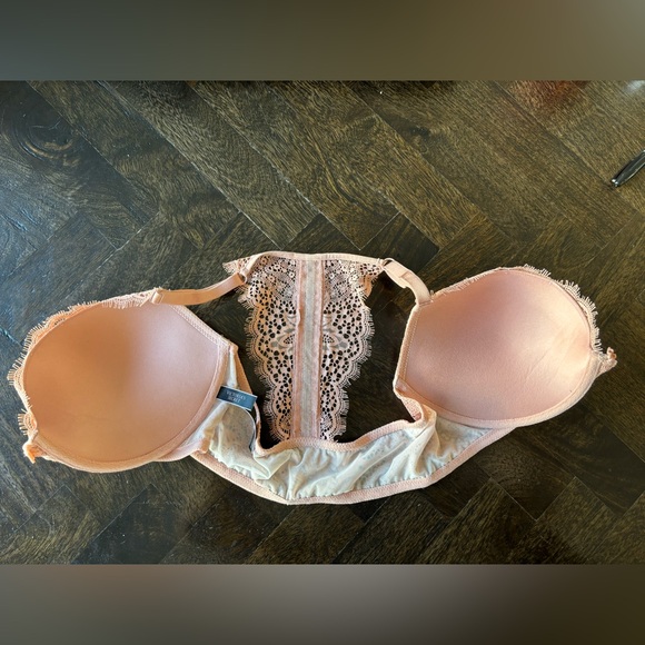 Victoria Secret's Lace Bra Very Sexy Push-Up / Size 36 D / Pink - Picture 8 of 9